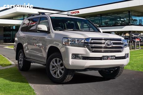 White 2020 Toyota Landcruiser Wagon Lc200 Gxl (4X4)