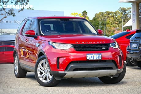 Red 2017 Land Rover Discovery Wagon Td6 Hse