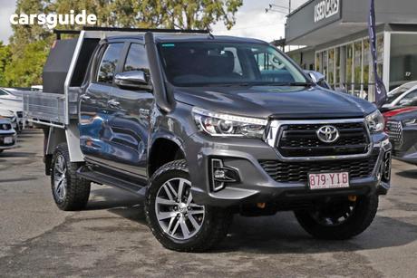 Grey 2018 Toyota Hilux Dual Cab Utility Sr5 (4X4)