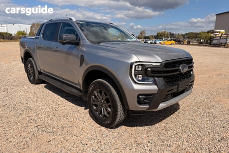 Silver 2025 Ford Ranger Double Cab Pick Up Wildtrak X 2.0 (4X4)