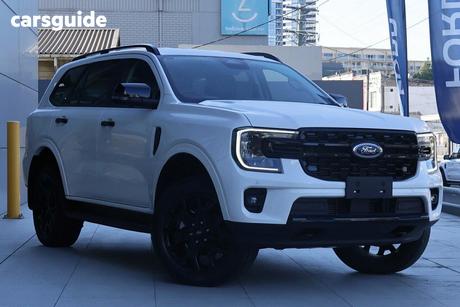 White 2026 Ford Everest Wagon Sport (4Wd)