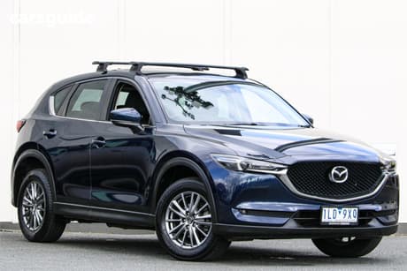 Blue 2017 Mazda CX-5 Wagon Maxx Sport (4X4)
