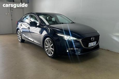 Blue 2016 Mazda 3 Sedan Sp25 Gt