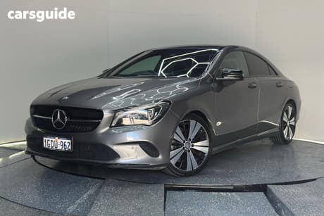 Grey 2016 Mercedes-Benz CLA200 Coupe 200