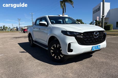 White 2025 Mazda BT-50 Dual Cab Pick-up Xtr (4X4)