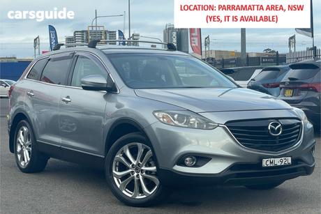 Grey 2012 Mazda CX-9 Wagon Luxury (Fwd)