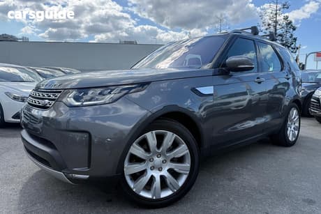 Grey 2018 Land Rover Discovery Wagon Td6 Hse Luxury