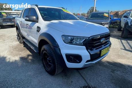 White 2020 Ford Ranger Ute Tray WILDTRAK