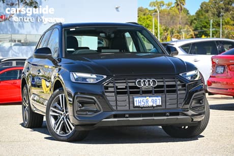 Black 2021 Audi Q5 Wagon 45 Tfsi Quattro Sport Mhev