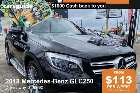 Black 2018 Mercedes-Benz GLC250 Wagon 250