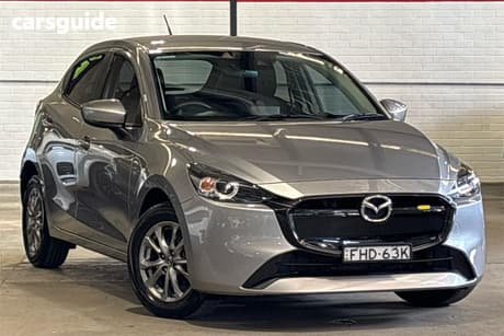 Grey 2024 Mazda 2 Hatchback G15 Pure