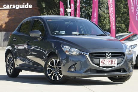 Grey 2014 Mazda 2 Hatchback Genki
