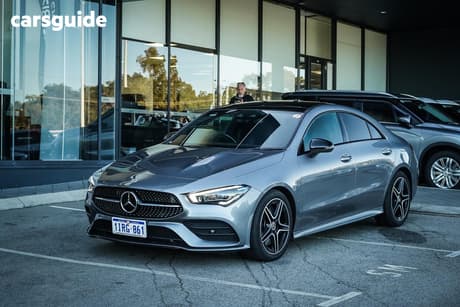 Grey 2022 Mercedes-Benz CLA250 Coupe 4Matic