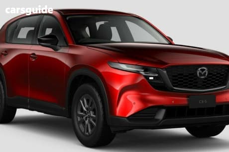 Red 2026 Mazda CX-5 Wagon G25 Evolve (Awd)