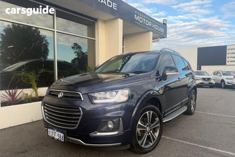 Blue 2018 Holden Captiva Wagon 7 Ltz (Awd)
