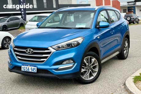 Blue 2017 Hyundai Tucson Wagon Active X (Fwd)