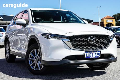 White 2024 Mazda CX-5 Wagon G20 Maxx (Fwd)