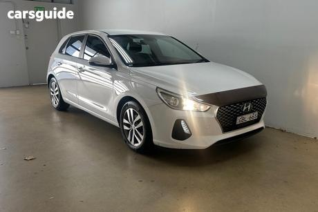White 2019 Hyundai I30 Hatchback Active Smartsense