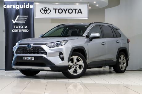 Silver 2020 Toyota RAV4 Wagon Gxl 2Wd Hybrid