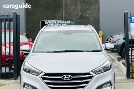 Silver 2018 Hyundai Tucson Wagon Active X (Fwd)