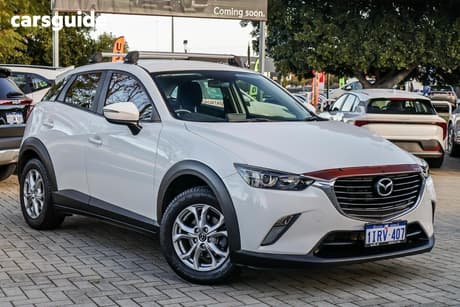 White 2015 Mazda CX-3 Wagon Maxx (Fwd)