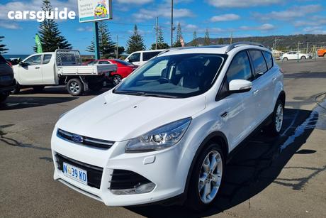 White 2013 Ford Kuga Wagon Titanium (Awd)