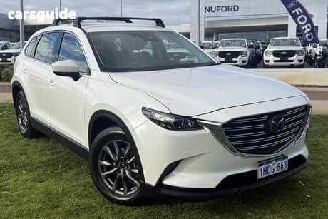 White 2022 Mazda CX-9 Wagon Touring (Awd)
