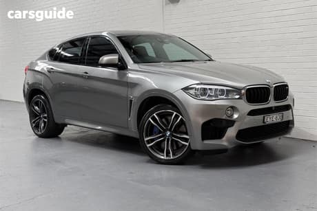 Grey 2016 BMW X6 Coupe M