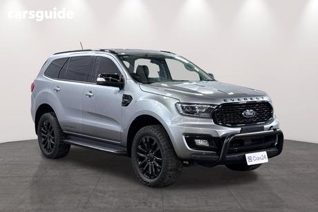 Silver 2020 Ford Everest Wagon Sport (4Wd 7 Seat)