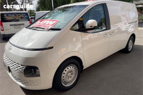 White 2021 Hyundai Staria Van Load 2S 2.2D Liftback