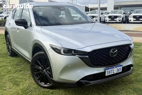 Silver 2022 Mazda CX-5 Wagon Gt Sp Turbo (Awd)