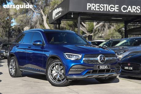 Blue 2019 Mercedes-Benz GLC300 Wagon 4Matic
