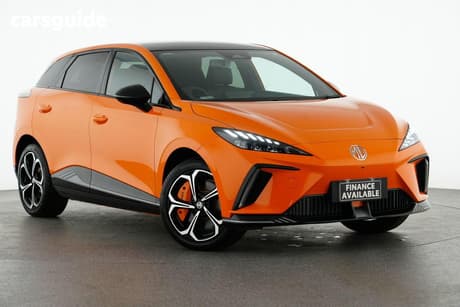 Orange 2024 MG MG4 Hatchback Xpower