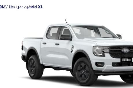 White 2026 Ford Ranger Double Cab Pick Up Phev Wildtrak (4X4)