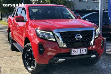 Red 2023 Nissan Navara Dual Cab Pick-up St-X (4X4) Leather/No Sunroof