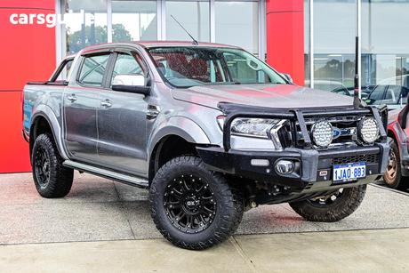 Silver 2016 Ford Ranger Dual Cab Utility Xlt 3.2 (4X4)