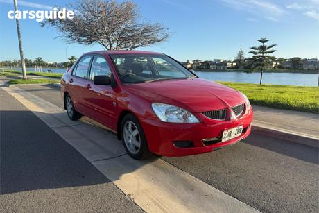 Red 2006 Mitsubishi Lancer Sedan Es
