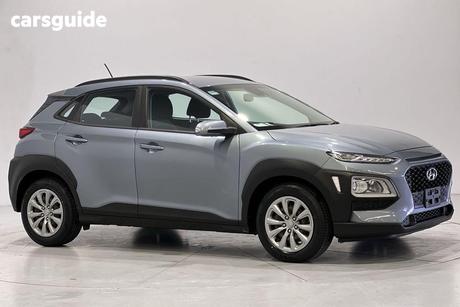 Silver 2020 Hyundai Kona Wagon Go (Awd)