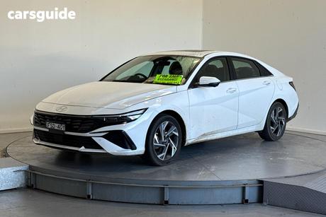 White 2024 Hyundai I30 Sedan Premium