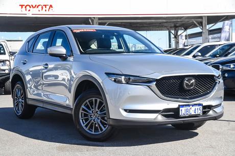 Silver 2021 Mazda CX-5 Wagon Touring (Awd)