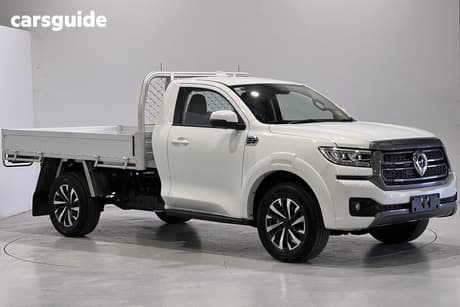 White 2026 GWM Cannon Cab Chassis Premium (4X2)