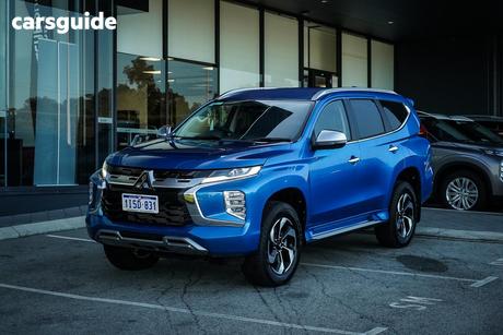 Blue 2024 Mitsubishi Pajero Sport Wagon Gls (4Wd) 7 Seat