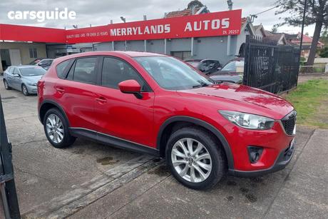 Red 2013 Mazda CX-5 Wagon Grand Tourer (4X4)