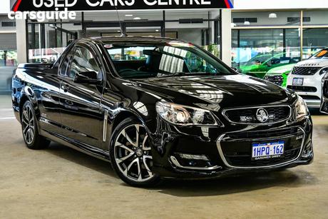 Black 2016 Holden UTE Utility Ss-V