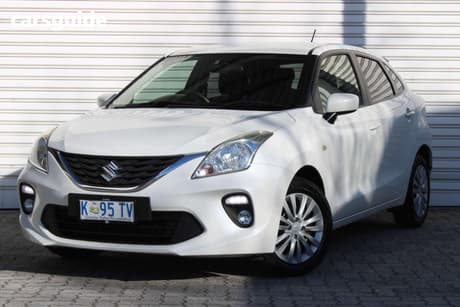 White 2022 Suzuki Baleno Hatchback Gl