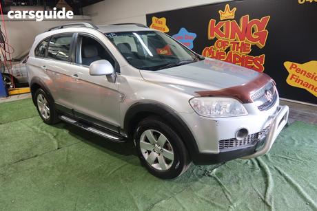Silver 2007 Holden Captiva Wagon Cx (4X4)