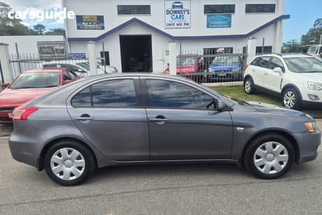 Grey 2011 Mitsubishi Lancer Sedan Sx