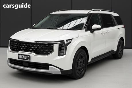 White 2024 Kia Carnival Wagon S