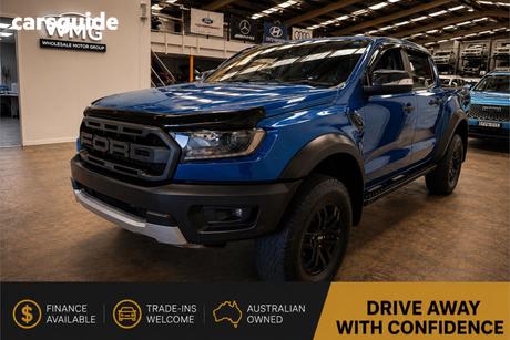 Blue 2019 Ford Ranger Double Cab Pick Up Raptor 2.0 (4X4)