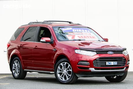 Red 2013 Ford Territory Wagon Titanium (Rwd)